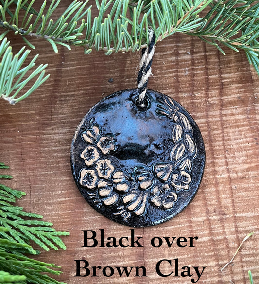 Garlic Braid Ornament - Winter Solstice - Yule Ornament