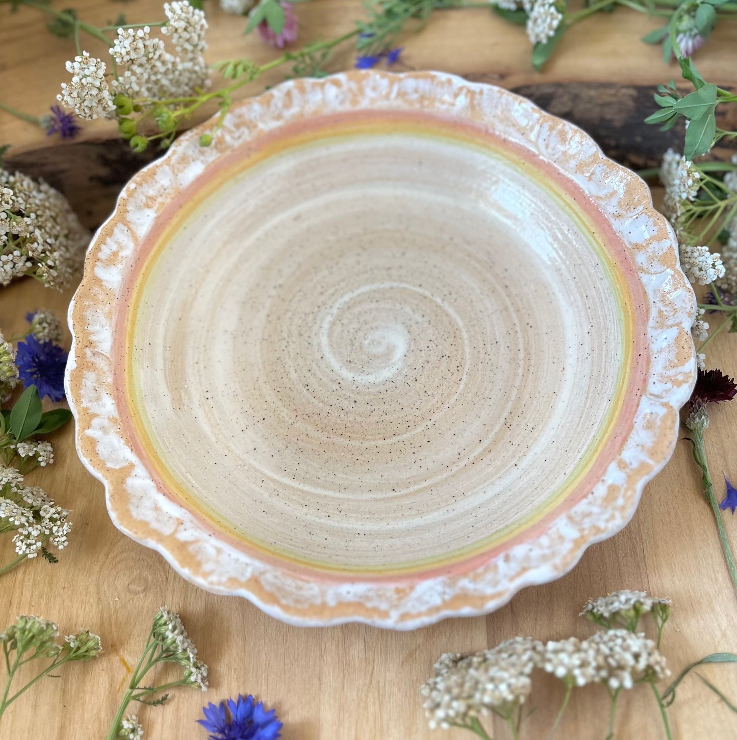 Pastel Rainbow Plate
