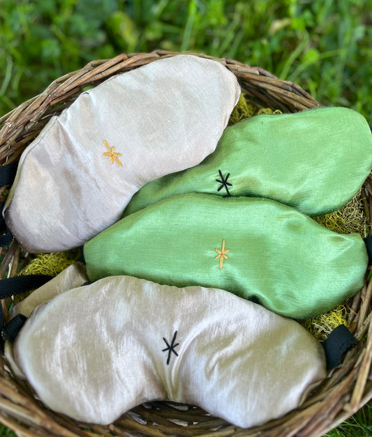 Dreamer Eye Pillows with Mugwort and Lavender