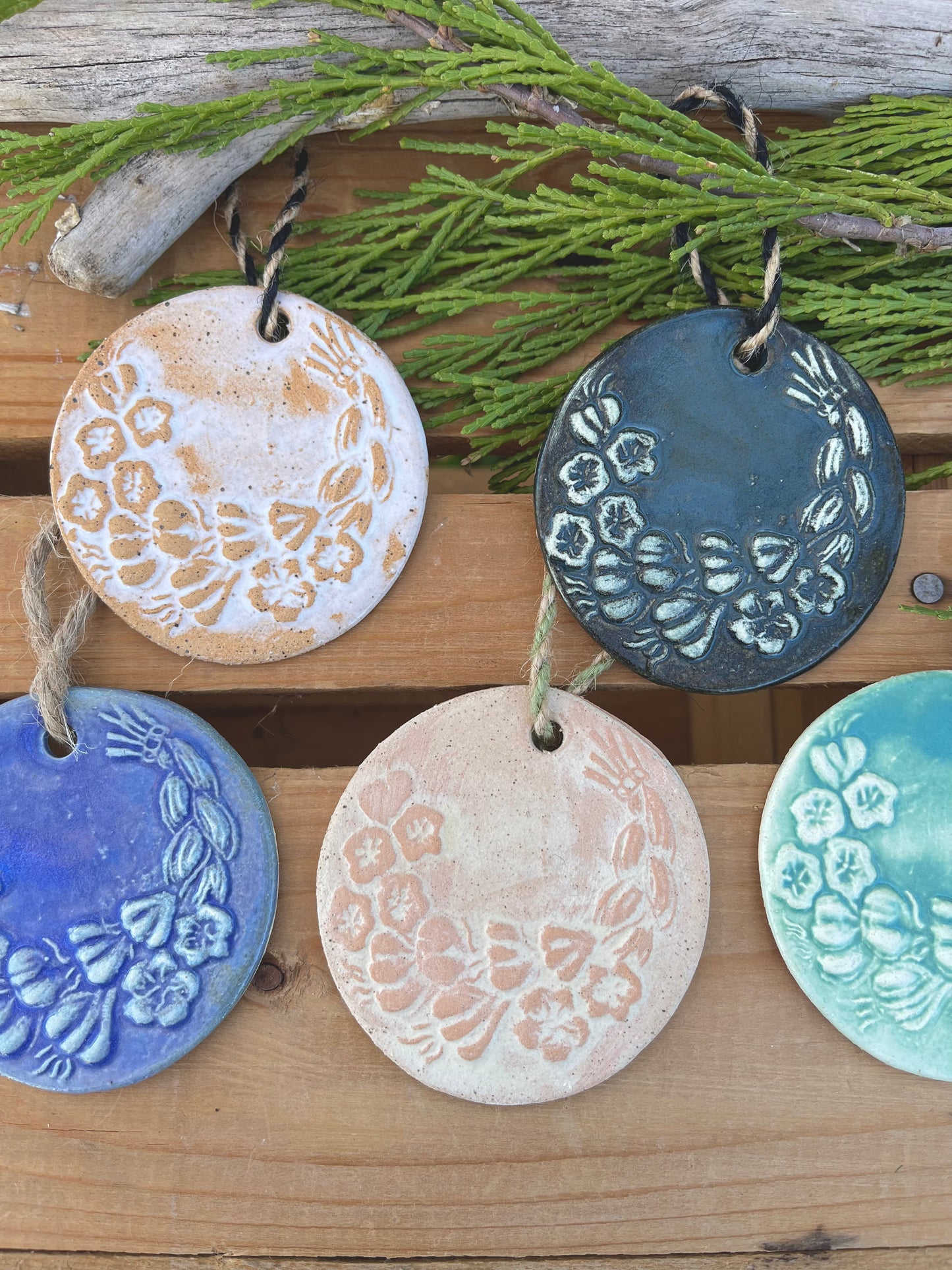 Garlic Braid Ornament - Winter Solstice - Yule Ornament