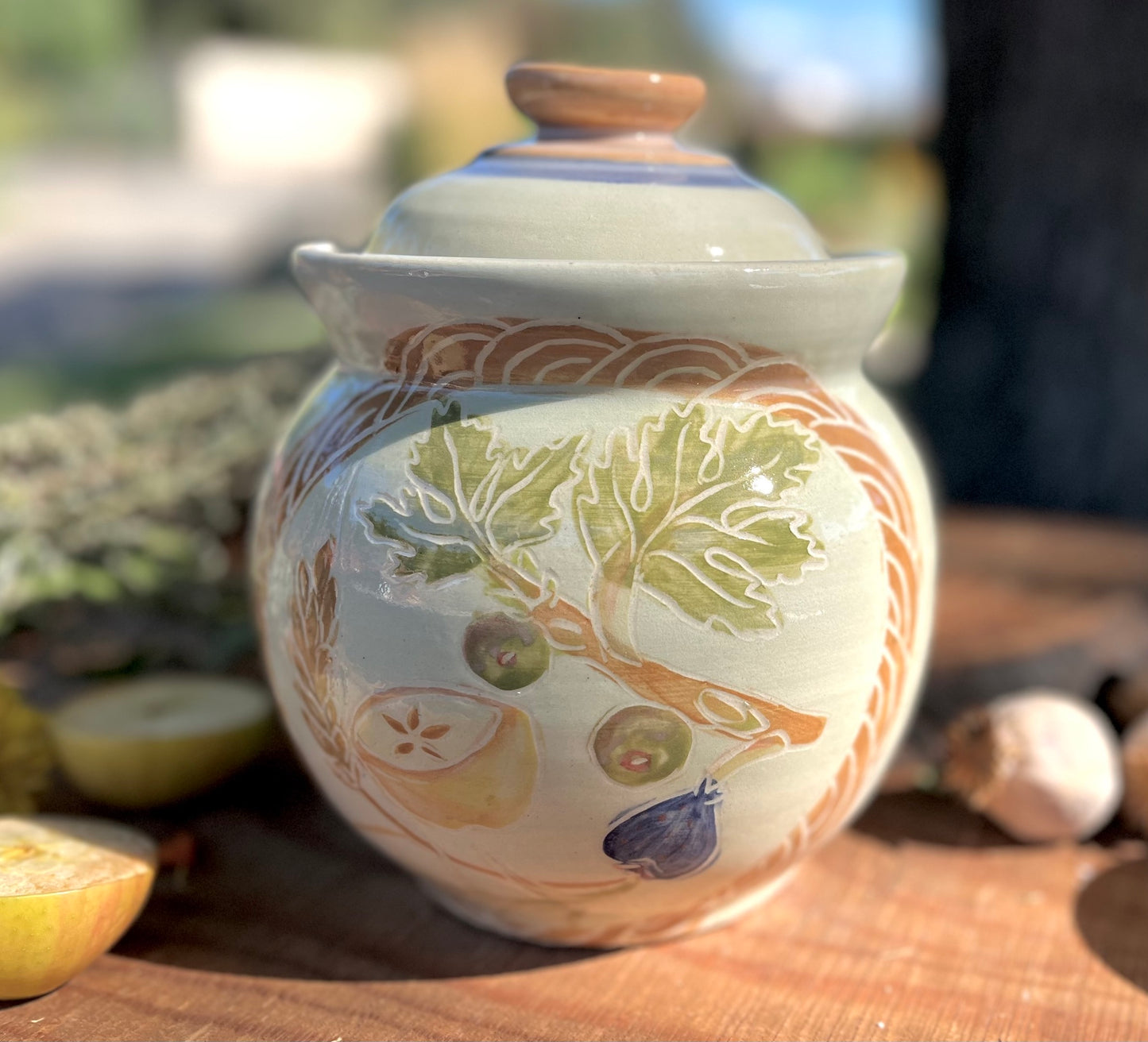 Harvest Fermentation Crock - Fermenting Crock - Pickling Crock - Half Gallon