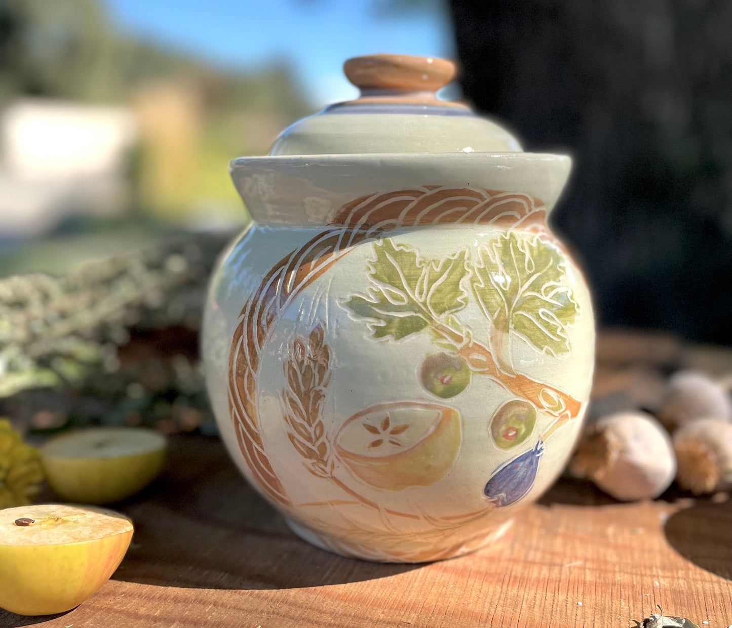 Harvest Fermentation Crock - Fermenting Crock - Pickling Crock - Half Gallon