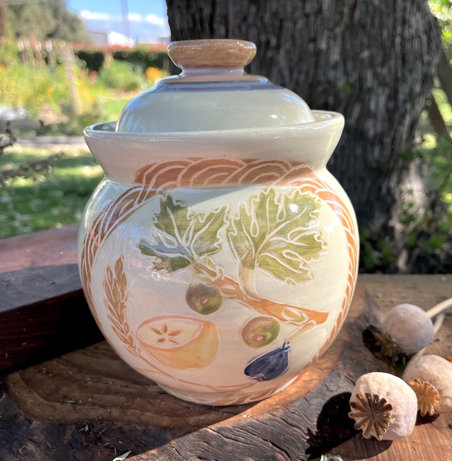 Harvest Fermentation Crock - Fermenting Crock - Pickling Crock - Half Gallon