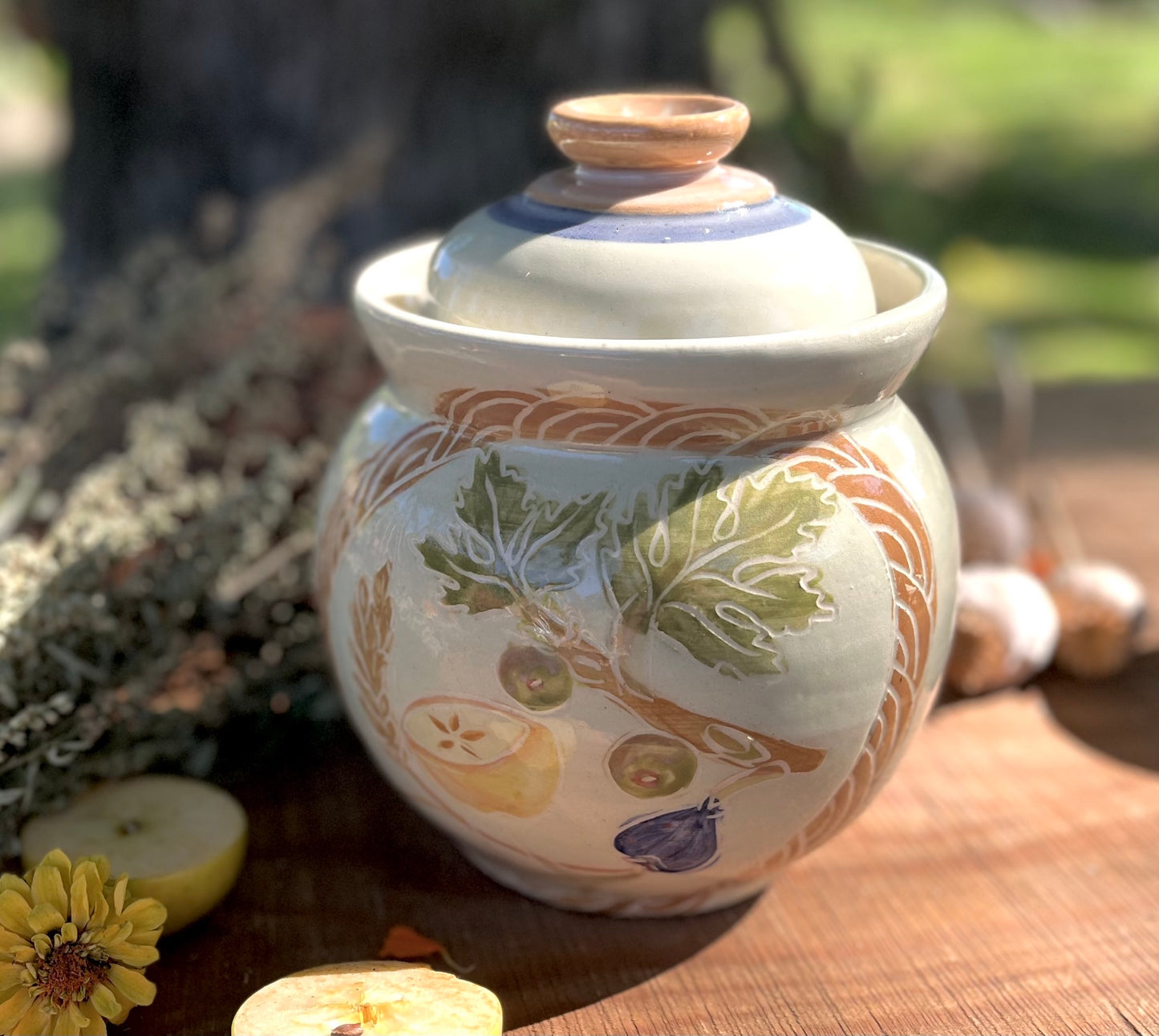 Harvest Fermentation Crock - Fermenting Crock - Pickling Crock - Half Gallon
