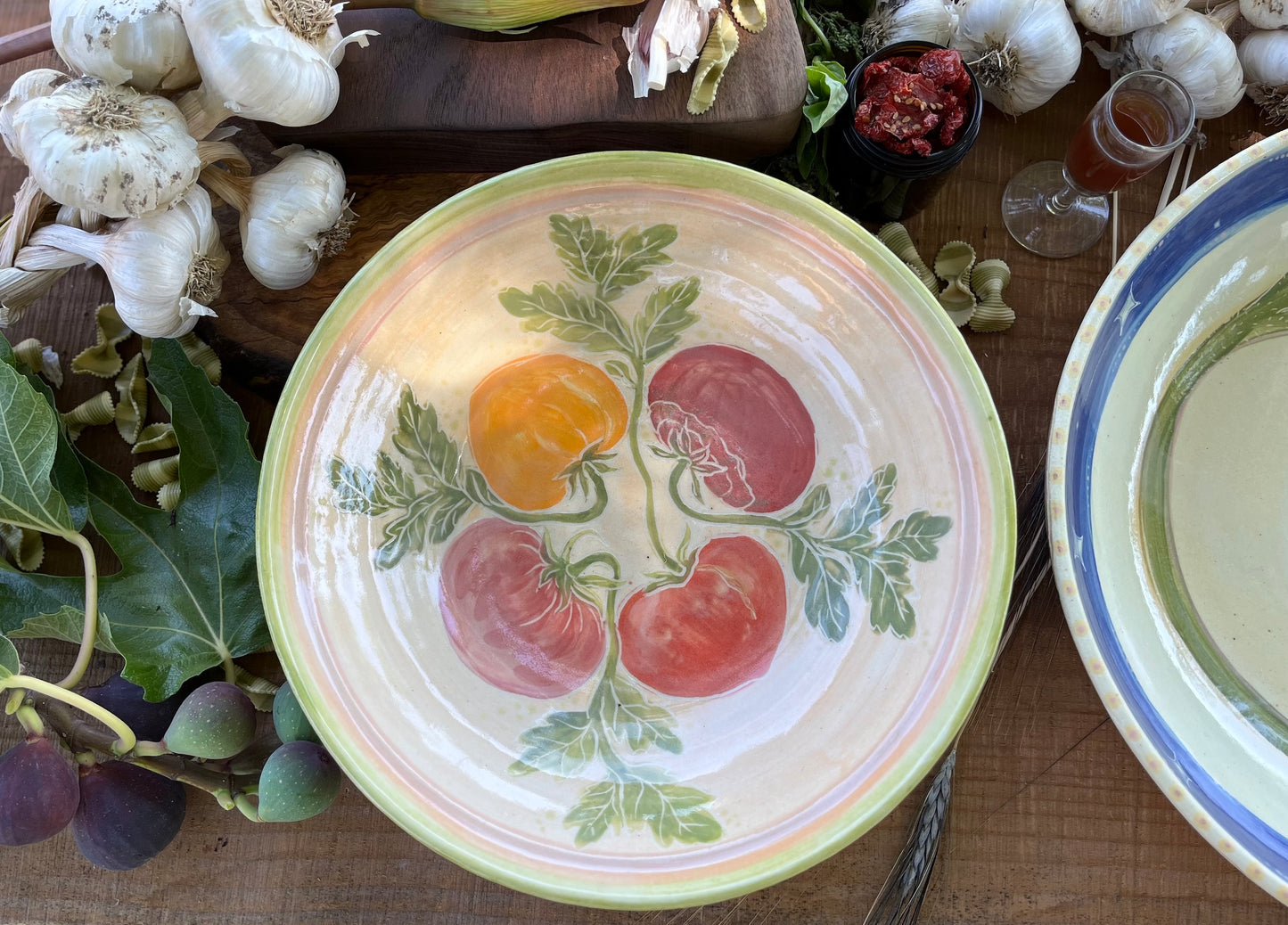 Pasta Serving Bowl - Handmade Ceramic Bowl 11"