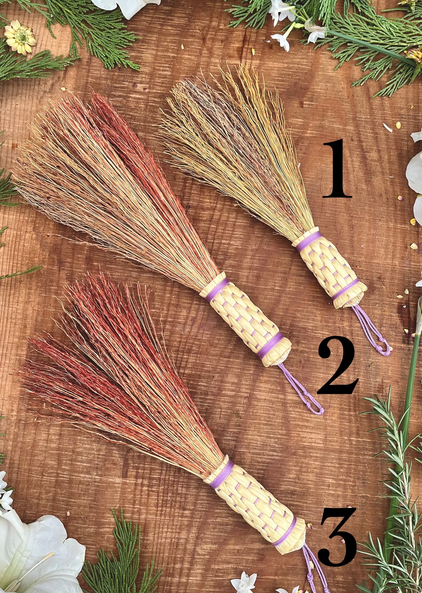 Altar Brooms - Homegrown - Lilac