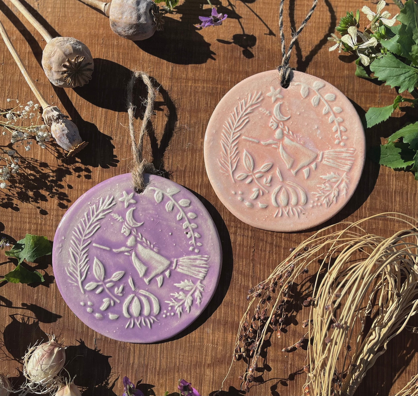 PREORDER - Kitchen Witch Ornament - Ceramic Strega Cucina - 5"