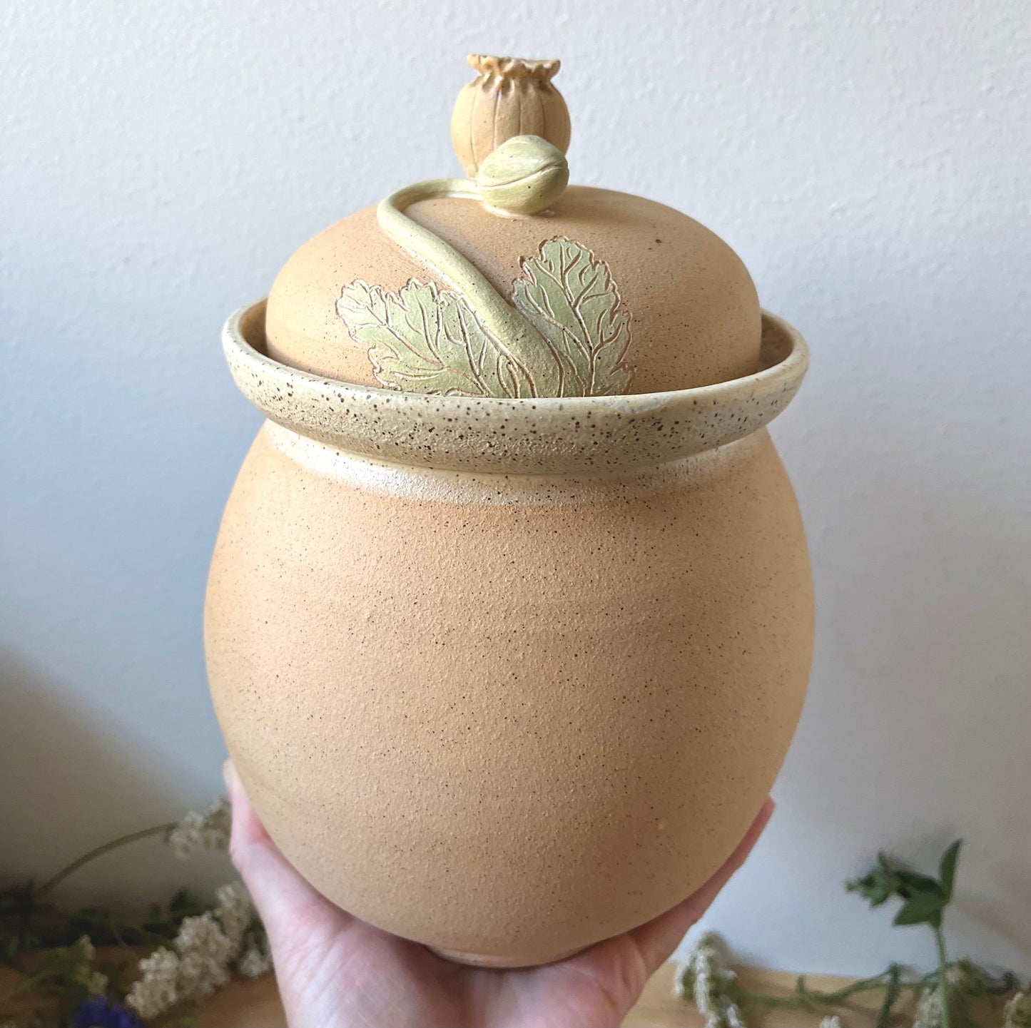 Poppy Fermentation Crock - Fermenting Crock - Pickling Crock