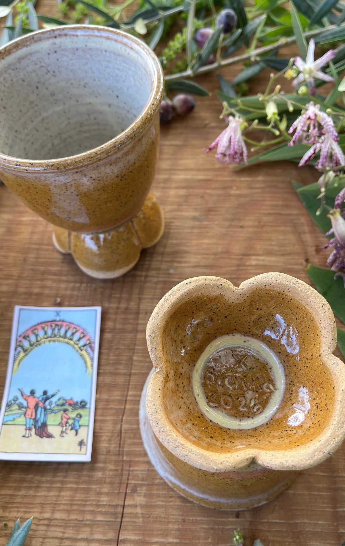 Ten of Cups Tarot Goblet