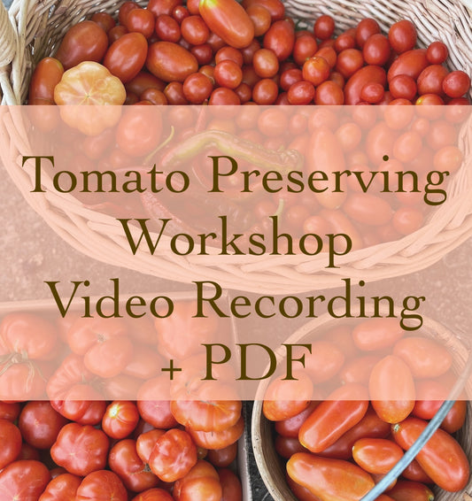 Tomato Preserving Workshop PDF