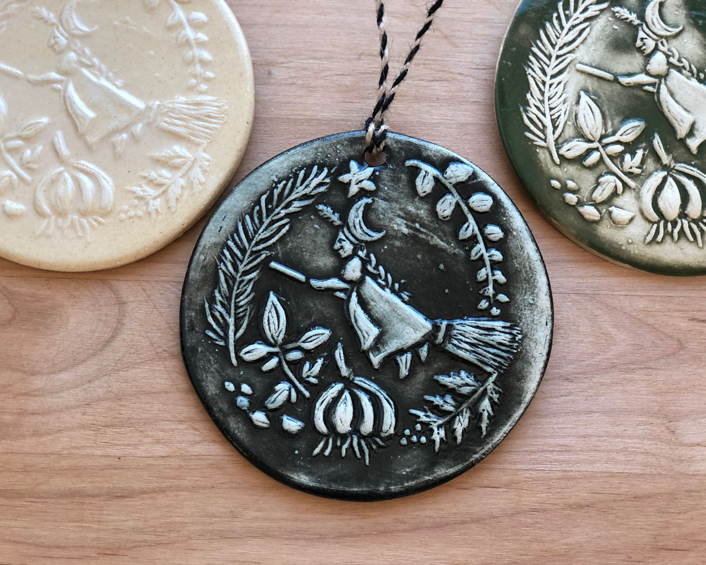 PREORDER - Kitchen Witch Ornament - Ceramic Strega Cucina - 5"