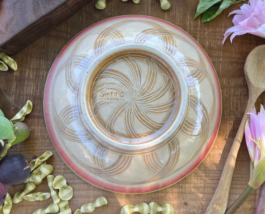 Pasta Serving Bowl - Handmade Ceramic Bowl 11"