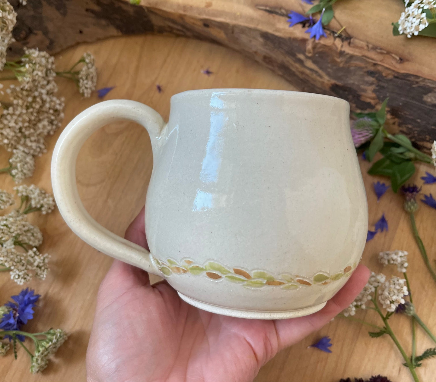 Protection Spell Mug - Handmade Ceramic Mug
