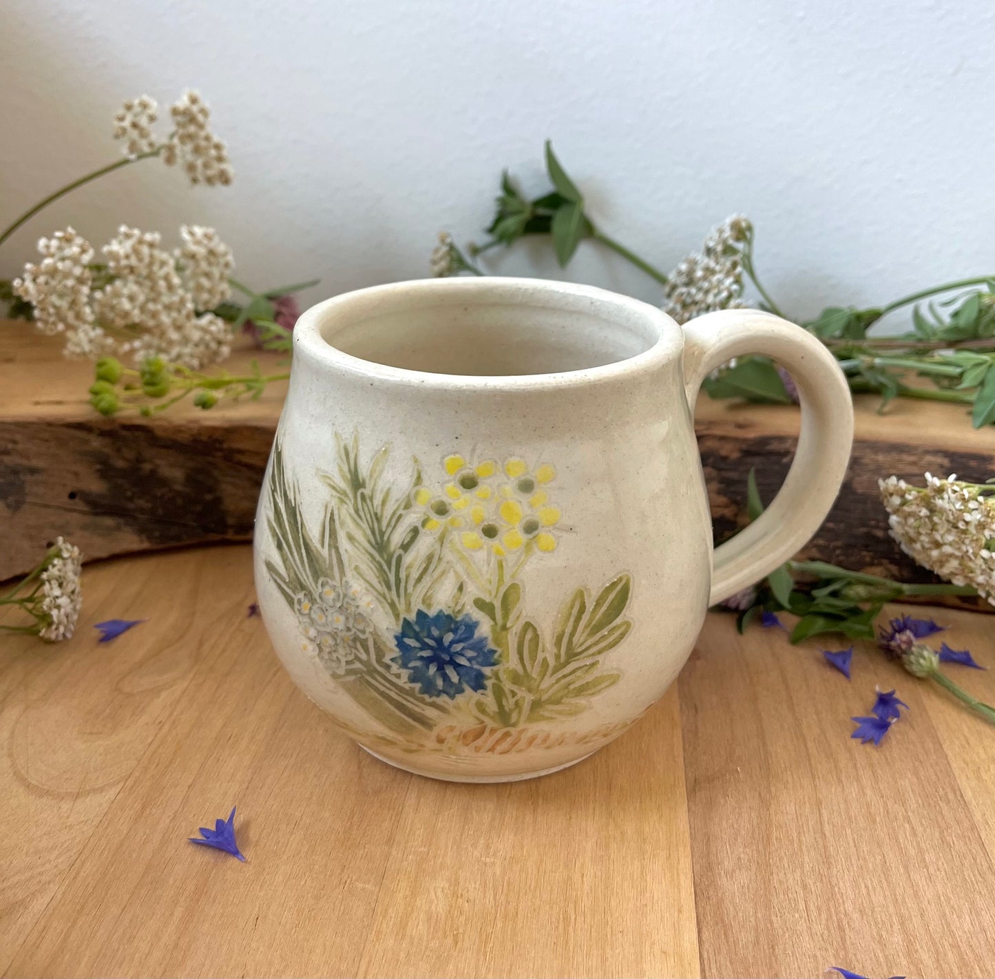 Protection Spell Mug - Handmade Ceramic Mug