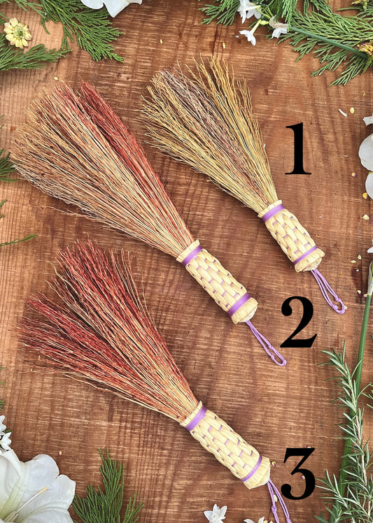 Altar Brooms - Homegrown - Lilac