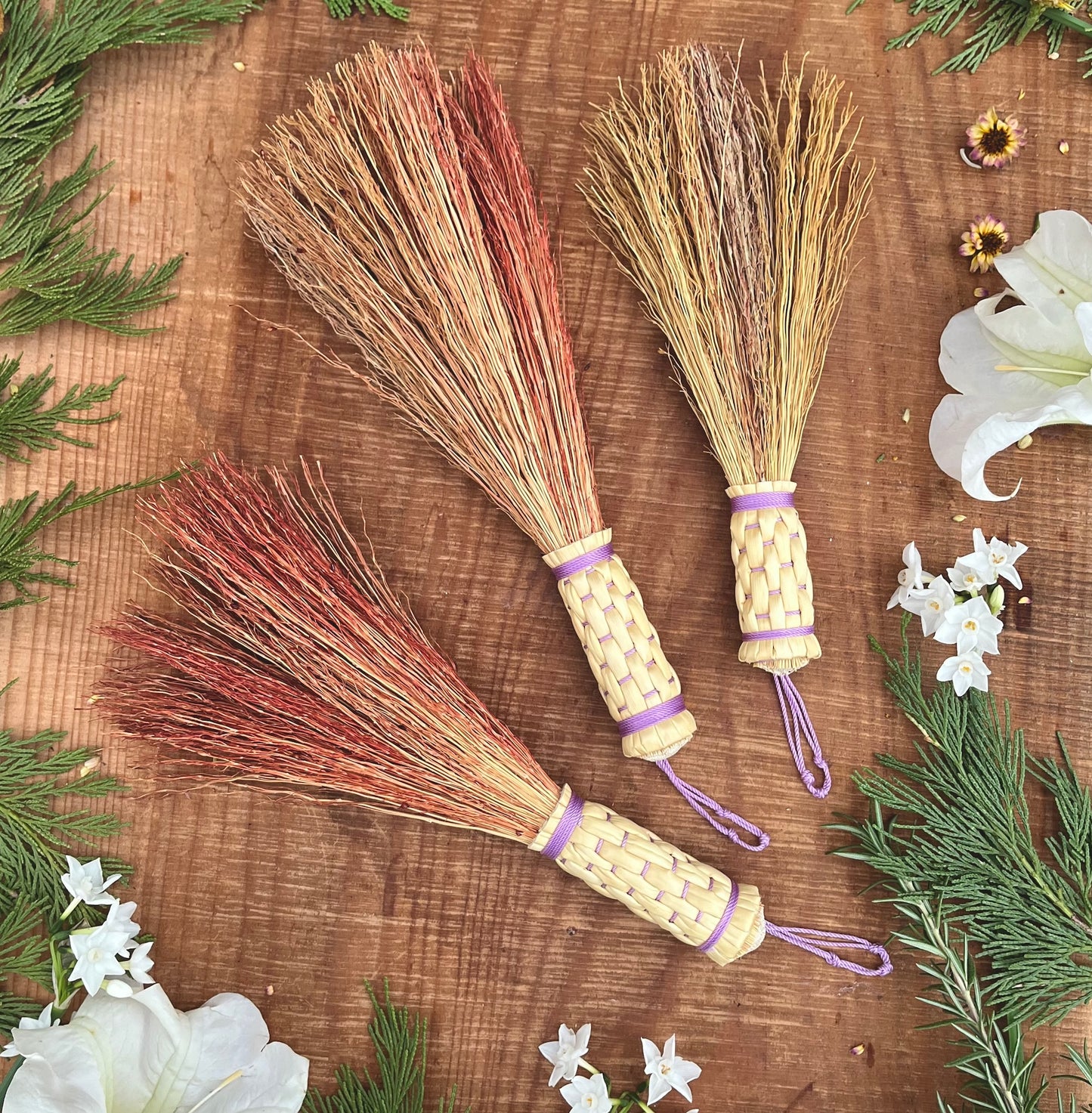 Altar Brooms - Homegrown - Lilac