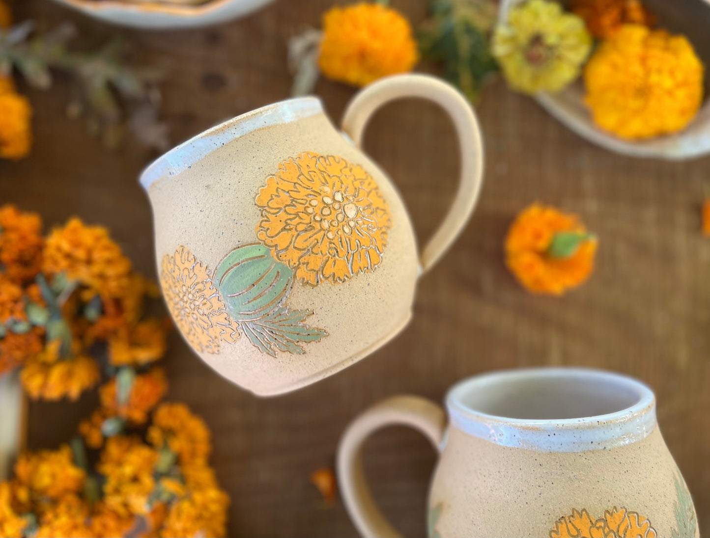 Marigold Mug - Handmade Ceramic Mug