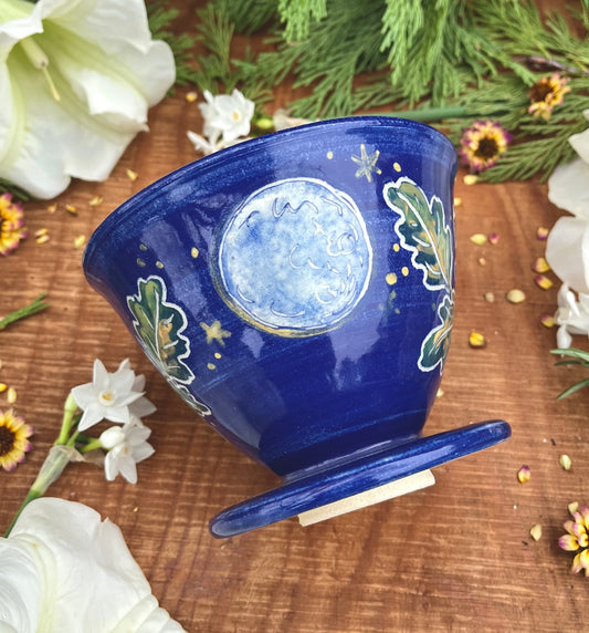 Valley Oak Coffee Pourover  - Cobalt Blue