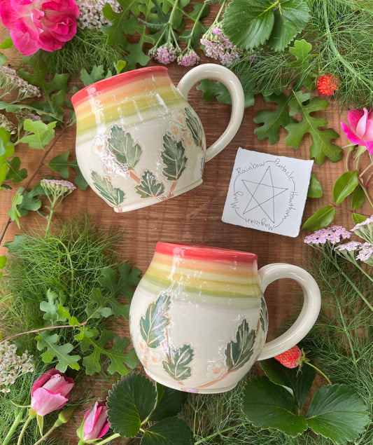 Rainbow Pentacle Hawthorn Mug