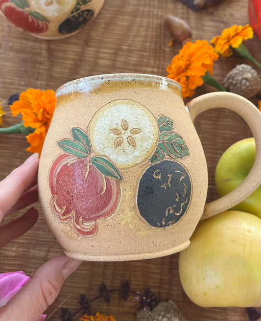 Triple Goddess Mug - Handmade Ceramic Mug