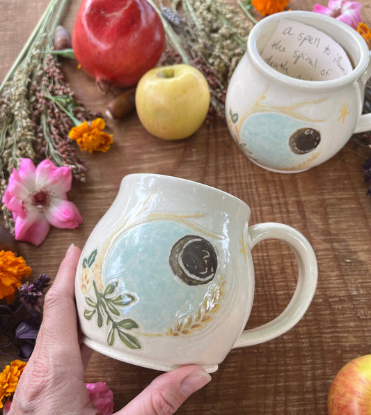 Reemergence Spell Mug - Handmade Ceramic Mug