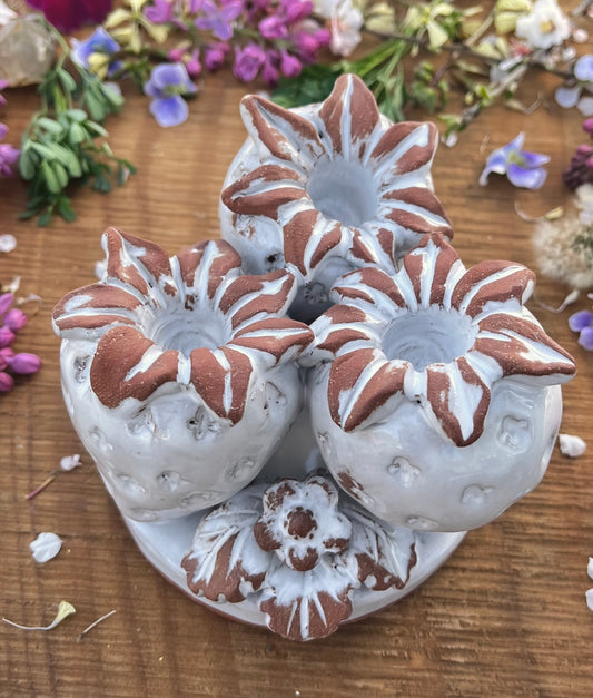 Strawberry Candelabra - Round 5"