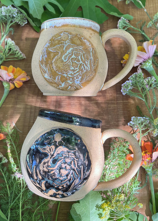 Tan Mermaid Mug