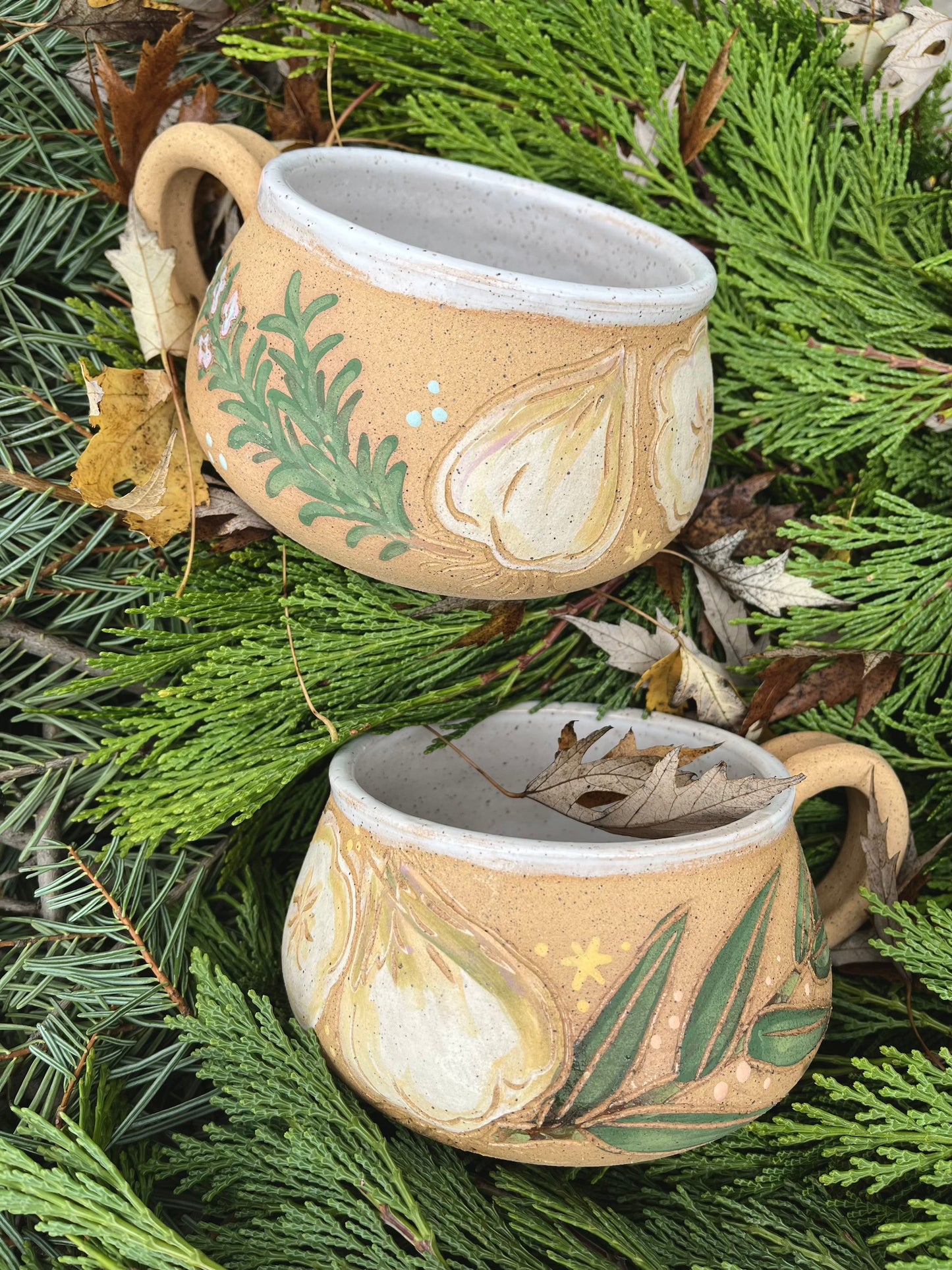 RESERVED FOR HAYLEY - Winter Soup Mug