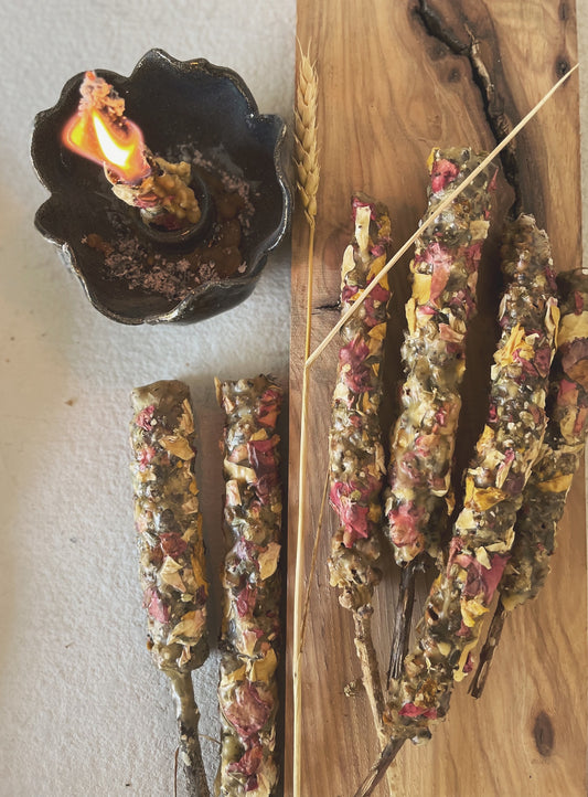 Mullein Witch's Torches - 7"