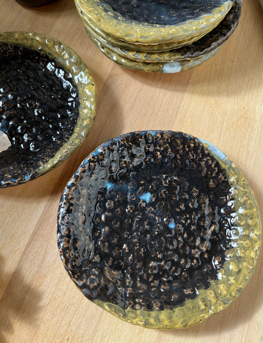 New Moon Plate - 5" - Small Ceramic Tray